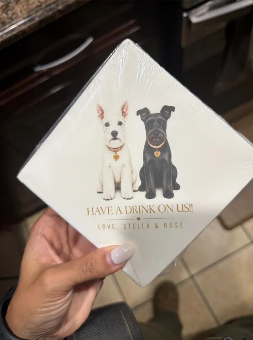 CustomApronsNow.Com - Custom Paper Beverage Napkin
