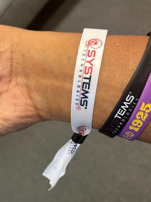 TableCoversNow.Com - Full Color Satin Cloth Wristbands
