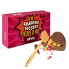 Smash Chocolate Heart with Candy Hearts 