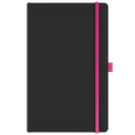 Tucson Edge Medium Ivory Notebook Black/Pink