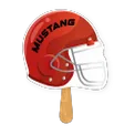 Helmet Hand Fan