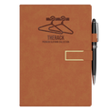 Leather Notebook with Pen