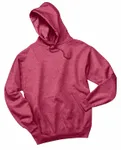 Jerzees Adult NuBlend FleecePullover Hooded Sweatshirt Vintage Heather Red