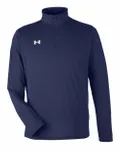 Under Armour Men's Team Tech Quarter-Zip Midnight Navy/ White