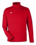 Under Armour Men's Team Tech Quarter-Zip Red/ White