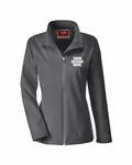 Team 365 Ladies' Leader Soft Shell Jacket SPORT GRAPHITE