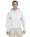 Jerzees Adult NuBlend FleecePullover Hooded Sweatshirt WHITE