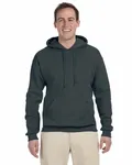 Jerzees Adult NuBlend FleecePullover Hooded Sweatshirt Black Heather