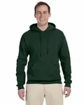 Jerzees Adult NuBlend FleecePullover Hooded Sweatshirt Forest Green