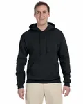 Jerzees Adult NuBlend FleecePullover Hooded Sweatshirt BLACK