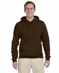 Jerzees Adult NuBlend FleecePullover Hooded Sweatshirt Chocolate