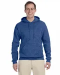 Jerzees Adult NuBlend FleecePullover Hooded Sweatshirt Vintage Hth Blue