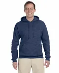 Jerzees Adult NuBlend FleecePullover Hooded Sweatshirt Vintage Hth Navy