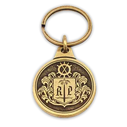 Die Struck Keychain Die Struck Keychain