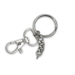 Silver Split Ring + Lobster Claw Silver Split Ring + Lobster Claw