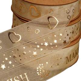 Pre-Designed Hot Stamping Ribbon - Table Covers Now