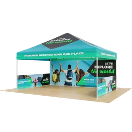 Custom Outdoor Canopy Tents Waterproof 15ft X 10ft - Table Covers Now