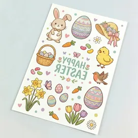 Temporary Tattoos Sheet - Custom Aprons Now