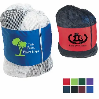 Custom Mesh Laundry Bag - Table Covers Now