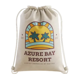 Custom Cotton Drawstring Bag - Table Covers Now
