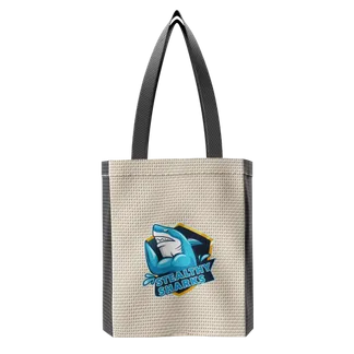 Custom Two-Tone Cotton Tote Bag - Table Covers Now