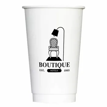 Hot Drink Cups - Custom Aprons Now