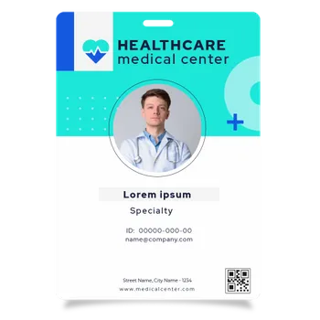 ID Cards and Badge Holders - Custom Aprons Now