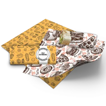 Food Wrappers - Custom Aprons Now