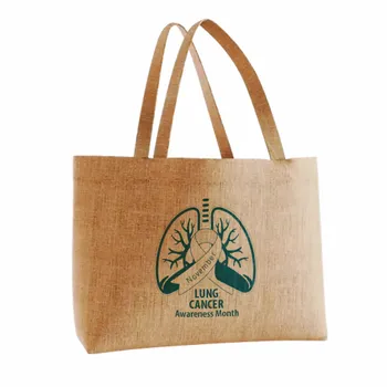 Jute Tote Bags - Custom Aprons Now