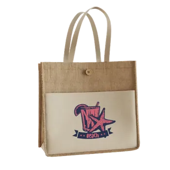 Jute Tote Bags - Table Covers Now