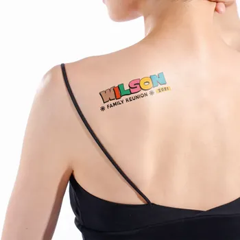 Temporary Tattoos - Custom Aprons Now