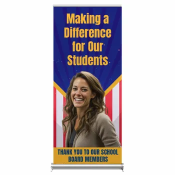 Banner Stands - Custom Aprons Now