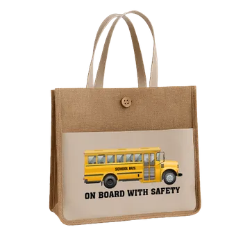 Jute Tote Bags - Custom Aprons Now