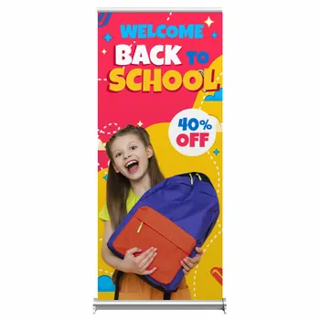 Banner Stands - Custom Aprons Now