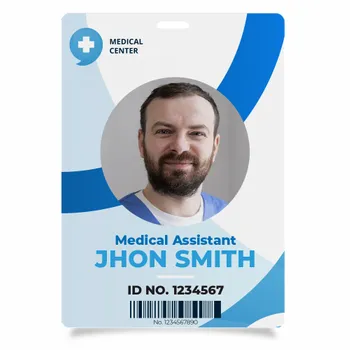 ID Cards and Badge Holders - Custom Aprons Now