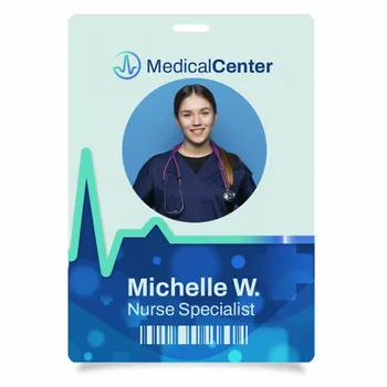 ID Cards and Badge Holders - Custom Aprons Now