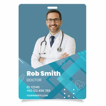 ID Cards and Badge Holders - Custom Aprons Now