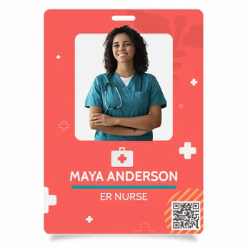 ID Cards and Badge Holders - Custom Aprons Now