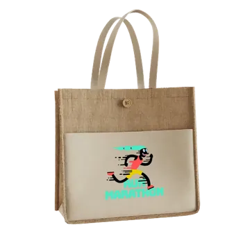 Jute Tote Bags - Table Covers Now