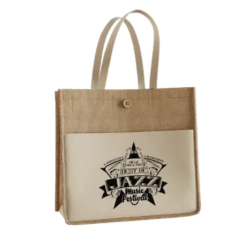 Jute Tote Bags - Table Covers Now