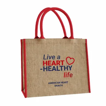 Jute Tote Bags - Table Covers Now