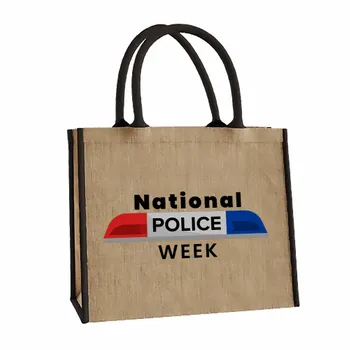 Jute Tote Bags - Custom Aprons Now