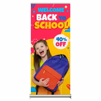 Banner Stands - Custom Aprons Now
