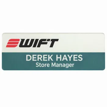 Acrylic Name Badges - Table Covers Now