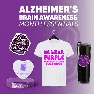 Alzheimer's Brain Awareness Month Essentials - Table Covers Now