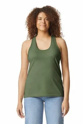 Gildan Softstyle Women's CVC Racerback Tank 64220LCVC