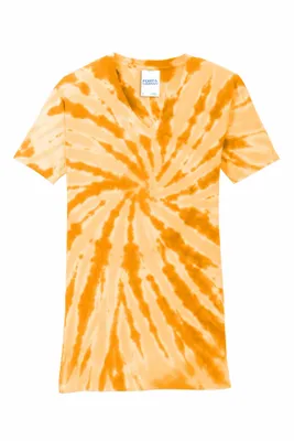 Port & Company Women's Tie-Dye V-Neck Tee. LPC147V