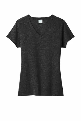 Port & Company Women's Tri-Blend V-Neck Tee. LPC330V
