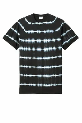 Port & Company Allover Stripe Tie-Dye Tee PC142