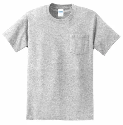 Port & Company - Tall Essential Pocket Tee. PC61PT